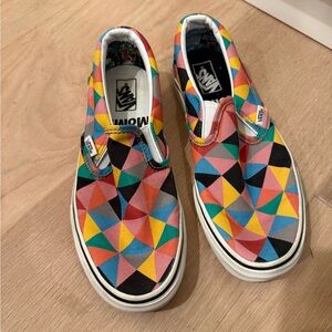 Vans Multicolor Slip-On Shoes